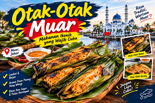Otak-Otak Muar: Makanan Ikonik yang Wajib Cuba Otak-Otak Muar: Makanan Ikonik yang Wajib Cuba
